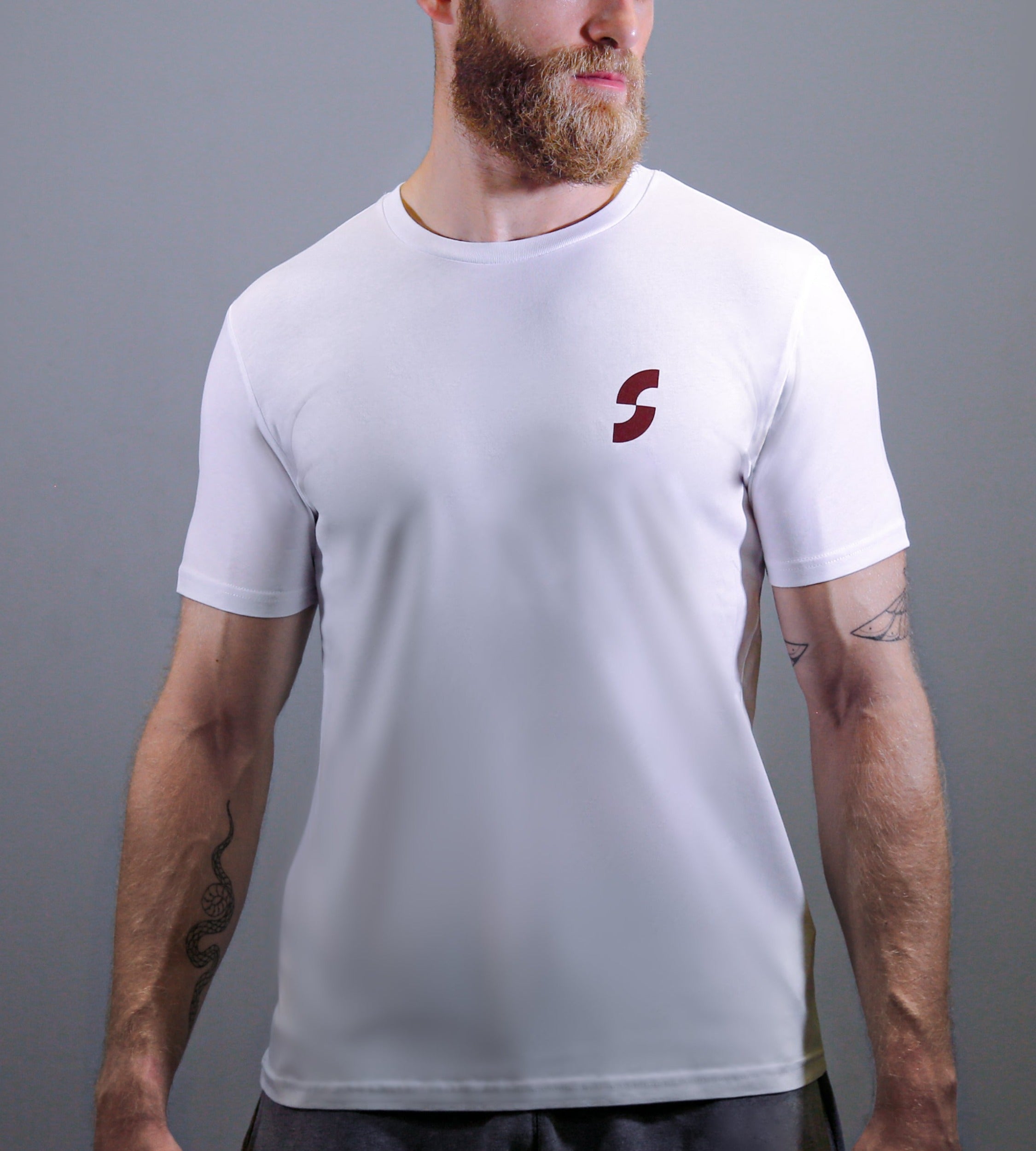 Retro White T-shirt.T3